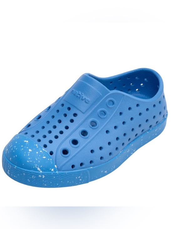 Native Other - Native Jefferson SlipOn RESTING BLUE/ BRILLIANT BLUE/ SHELL SPECKLES Size J4